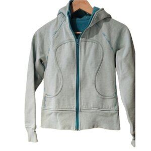 Lululemon Vintage Scuba Zip Up 2-4‎ Blues